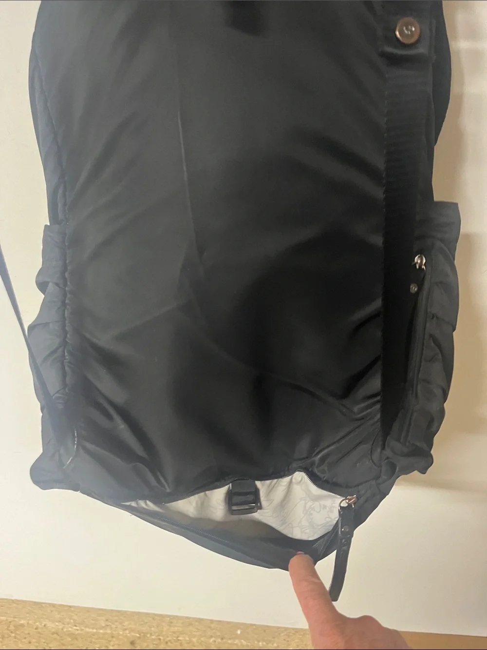 Lululemon Large Sport Backpack Black with tons of storage and pockets